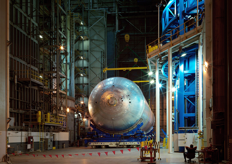 SLS project, Hydrogen fuel tank, NASA Michoud Assembly Facility, 2017.